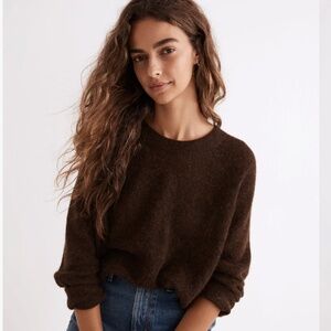 Madewell Elliston Crop Pullover Sweater